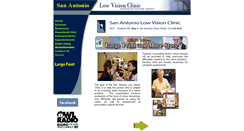 Desktop Screenshot of lowvisionclinic.net